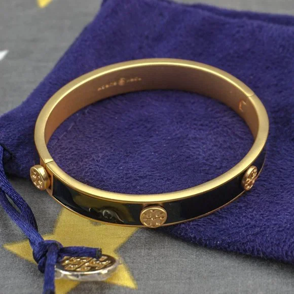 Tory Burch Black and Gold Bracelet - Picture 4 of 5